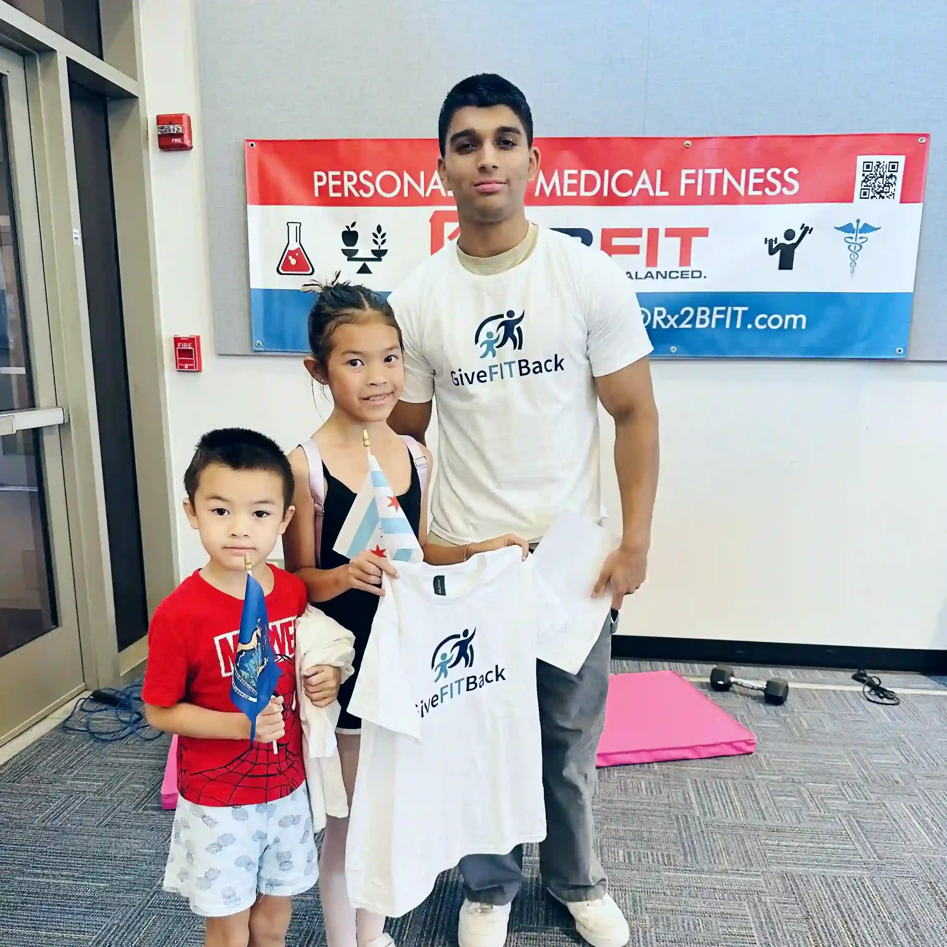 Shaan Patel, GiveFITBack Founder